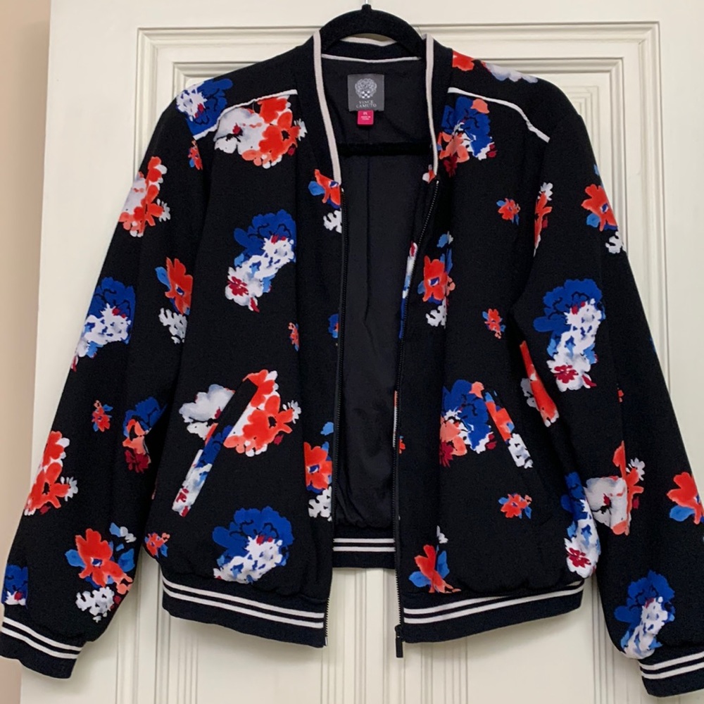 Vince Camaro floral light jacket